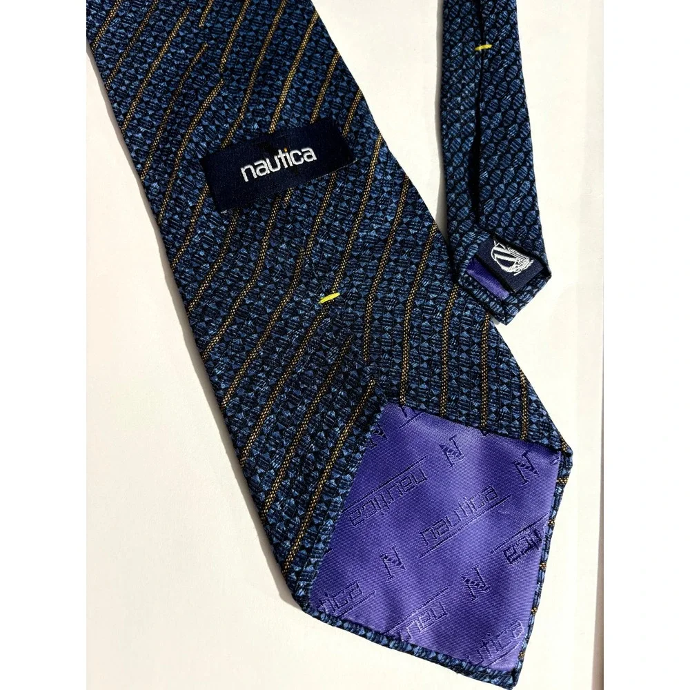Nautica silk necktie